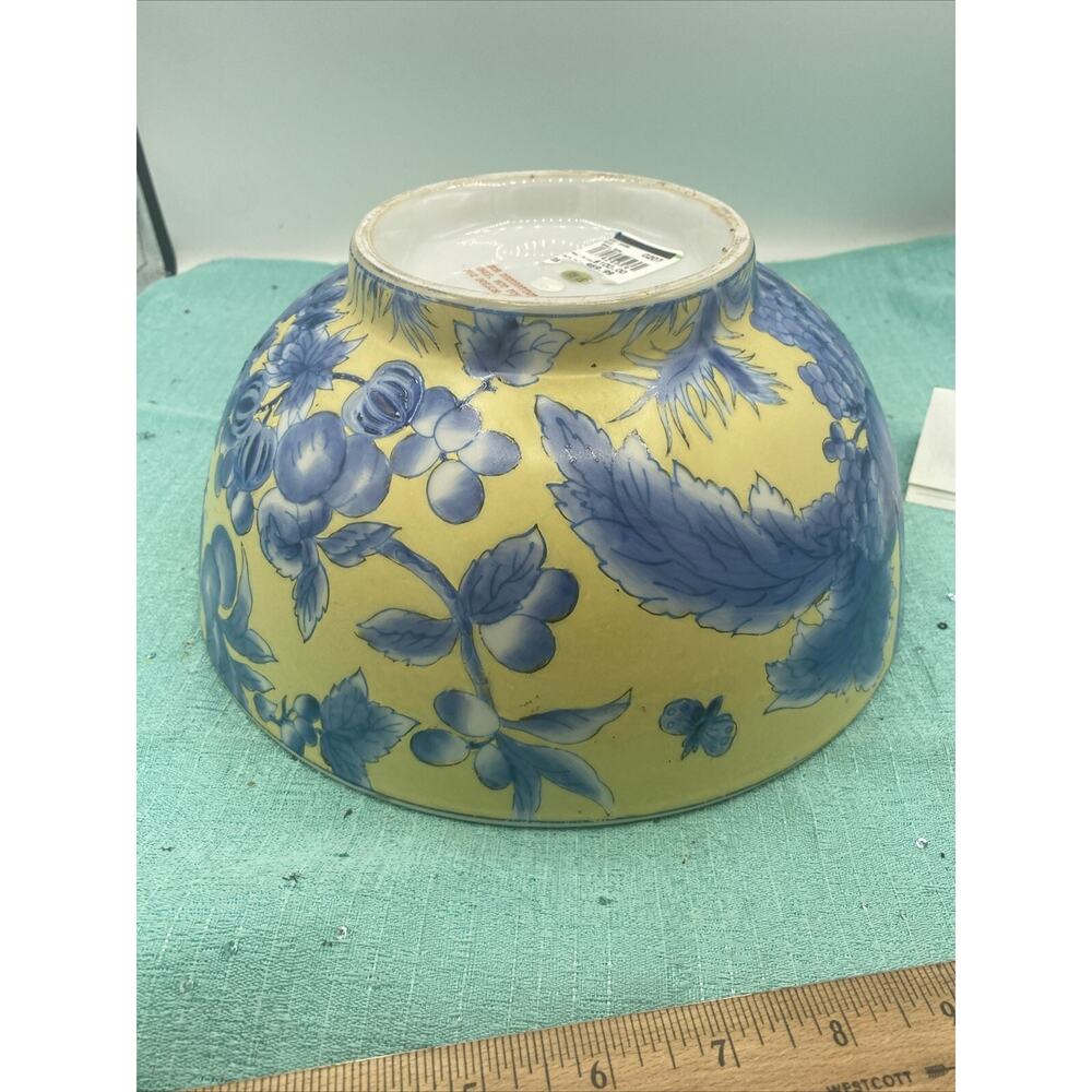 Amazing Porcelain Japanese ware 10 Inch Centerpiece bowl 10” Diameter - Picture 9 of 12